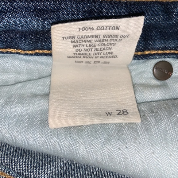 Ruehl No. 925 Distressed Denim Skirt - Picture 9 of 10